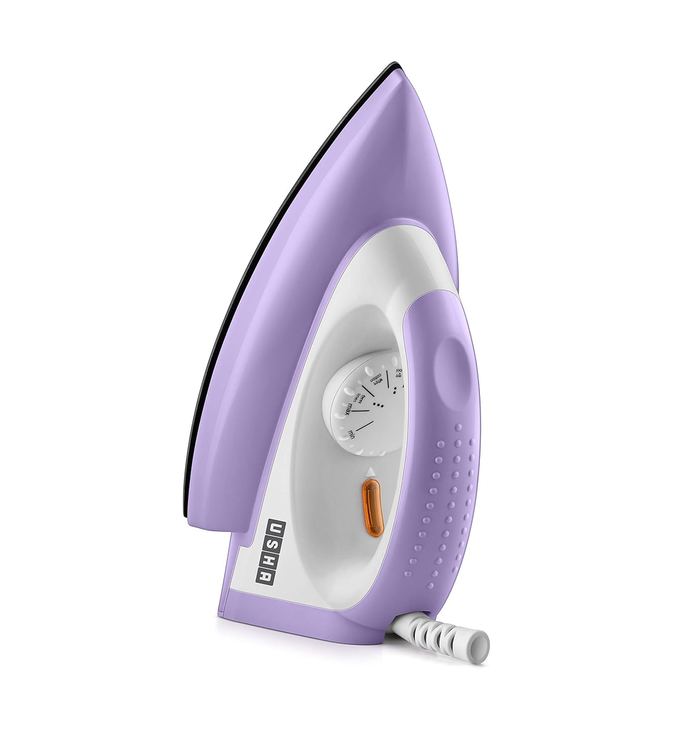 USHA EI Armor 1100 W Dry Iron With Black Weilburger Soleplate (Purple)1100 Watt