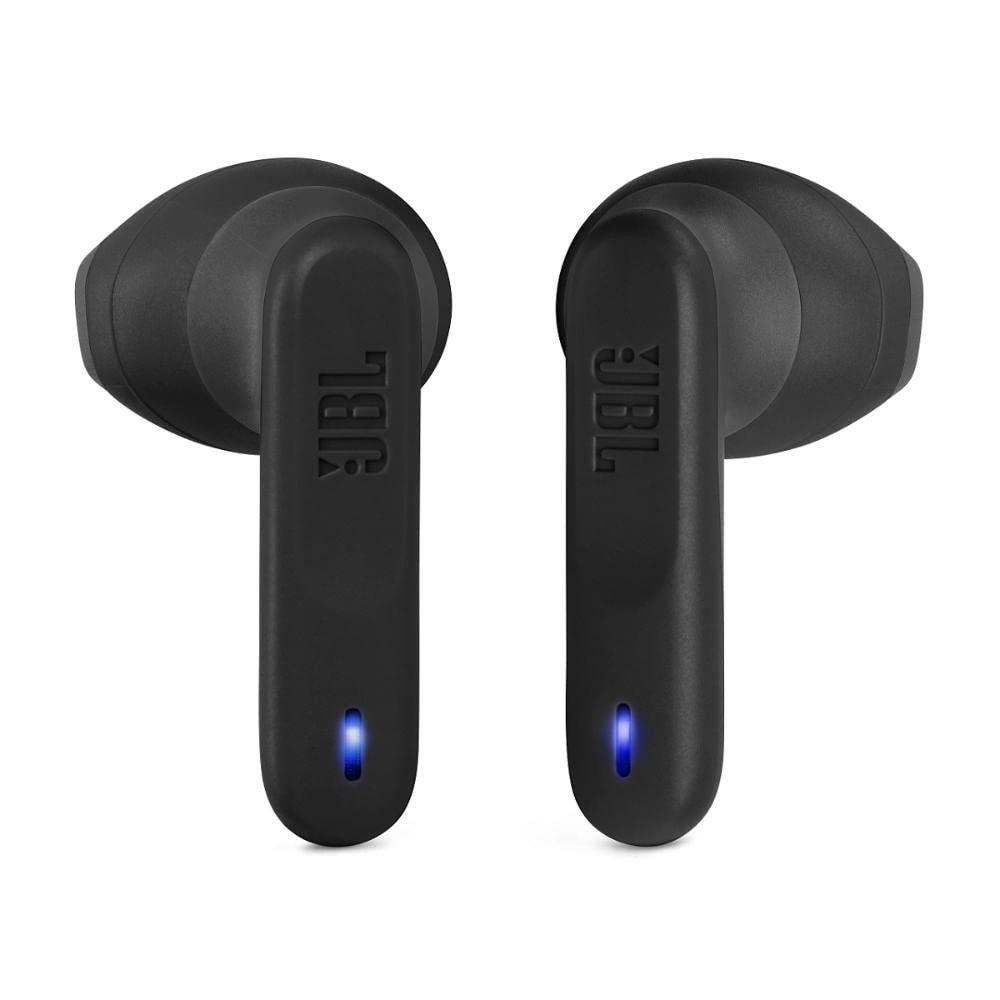 JBL Newly Launched Wave Flex In Ear Wireless Earbuds TWS With Mic App For Custom Extra Bass EQ 32Hrs Battery Quick Charge IP54 Water  Dust Proof Ambient Aware Talk Thru Google FastPair Black